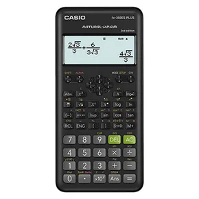 Casio Kalkulator FX 350 ES PLUS 2E, czarna, stołowy